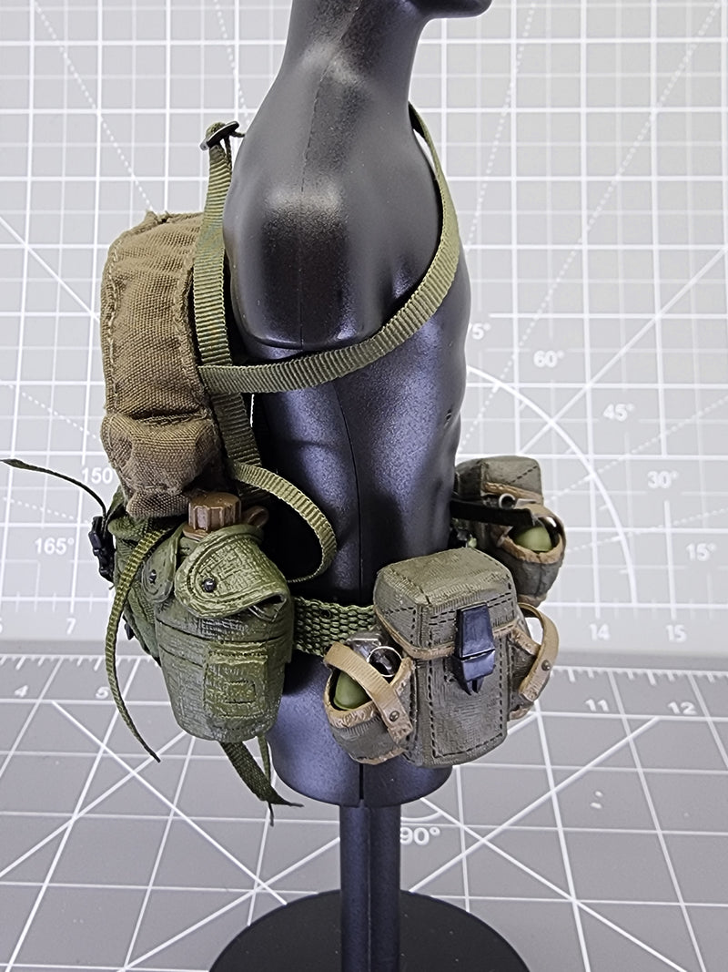 Load image into Gallery viewer, BAM 1/6 OD Green Belt Pack W/ Messenger Bag 2 (Dragon)

