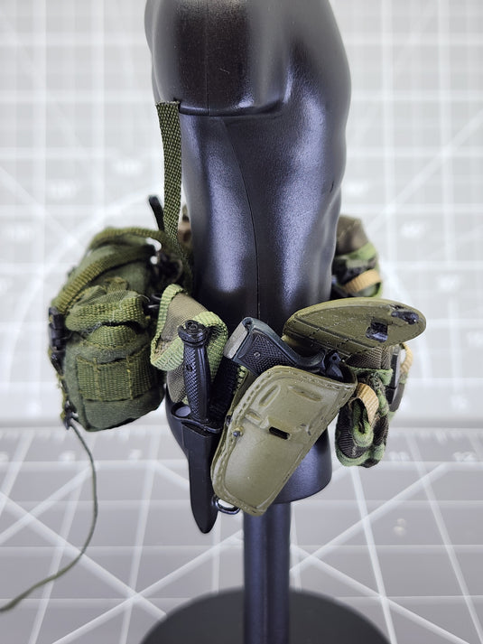 BAM 1/6 OD Green Belt W/ Pouches (Dragon)
