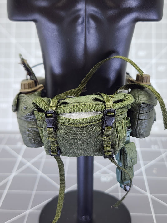 BAM 1/6 OD Green Belt W/ Pouches & Radio (Dragon)