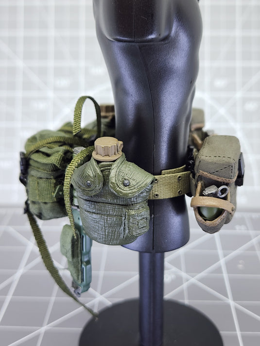 BAM 1/6 OD Green Belt W/ Pouches & Radio (Dragon)