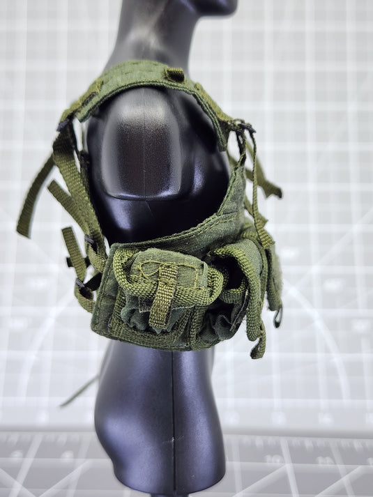 BAM 1/6 OD Green Chest Pack W/ Pouches (Intoyz)