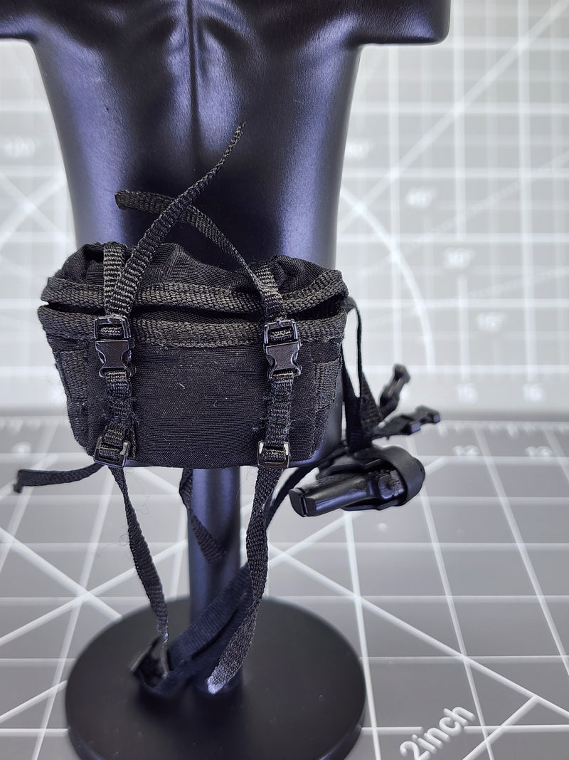 Load image into Gallery viewer, BAM 1/6 Black belt W/ Pouch, Drop Leg Holster, &amp; Pistol
