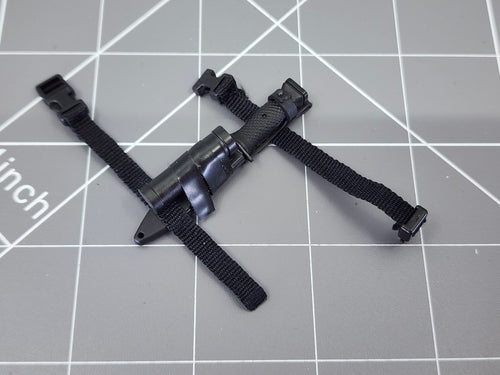 BAM 1/6 Black Boot Knife W/ Flare (Dragon)