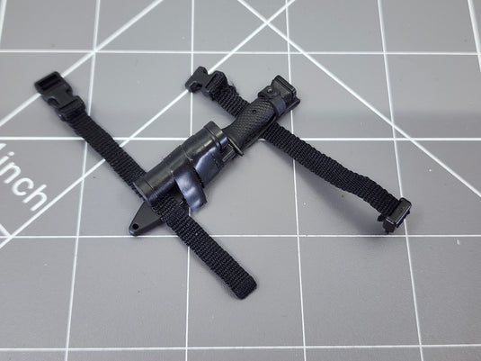 BAM 1/6 Black Boot Knife W/ Flare (Dragon)