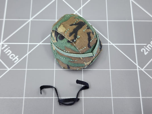 BAM 1/6 Woodlands Camo Helmet (Dragon)