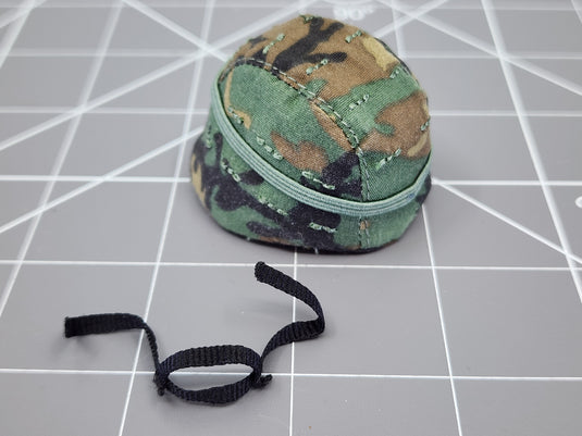 BAM 1/6 Woodlands Camo Helmet (Dragon)