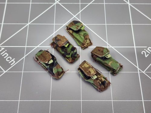 BAM 1/6 Woodland Green Camo Mag Pouch Set