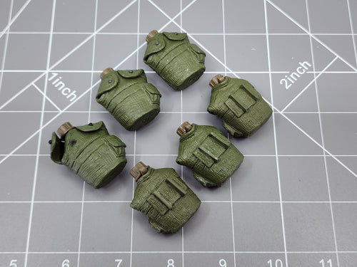 BAM 1/6 OD Green Canteen Set (Dragon)