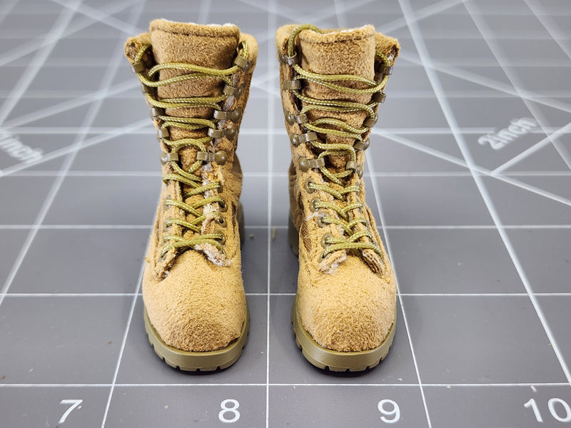 Load image into Gallery viewer, BAM 1/6 Coyote Tan Hiking Boots (Toy Soldier)
