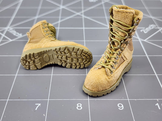 BAM 1/6 Coyote Tan Hiking Boots (Toy Soldier)