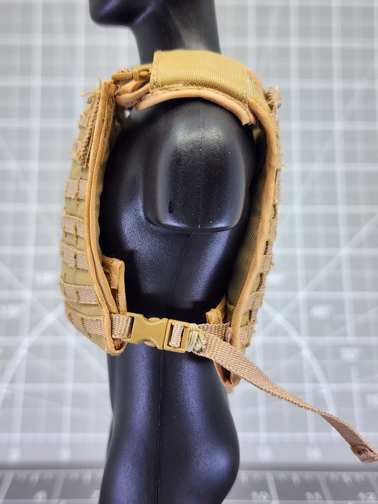 BAM 1/6 Coyote Tan Molle PLate Carrier Vest  (ACE)