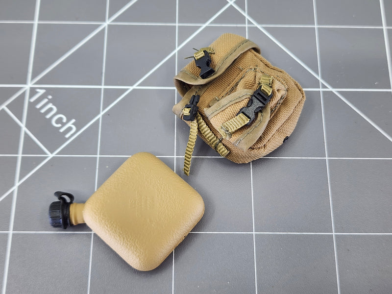 Load image into Gallery viewer, BAM 1/6 Coyote Tan Canteen W/ Bag (ACE)
