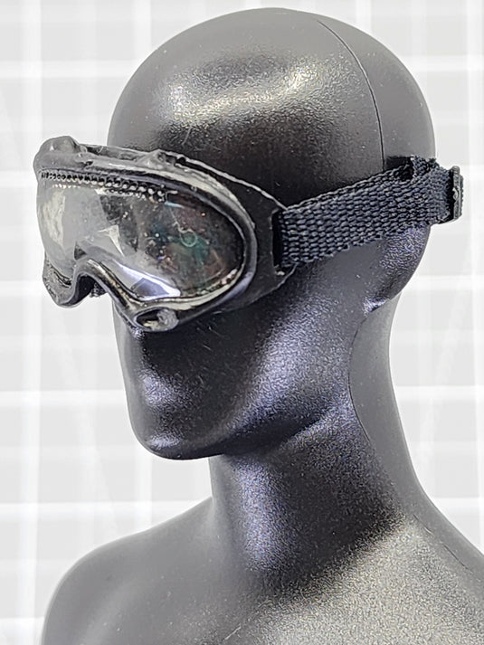 BAM 1/6 Black Goggles W/ Adjustable Strap (Ace)