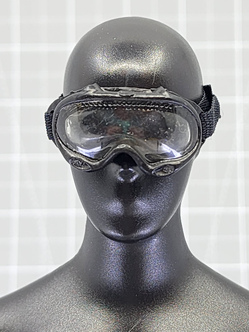 Load image into Gallery viewer, BAM 1/6 Black Goggles W/ Adjustable Strap (Ace)
