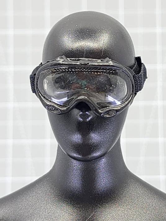 BAM 1/6 Black Goggles W/ Adjustable Strap (Ace)