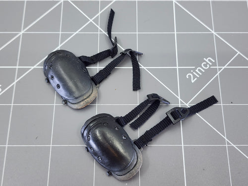 BAM 1/6 Black Knee Pads (Ace)
