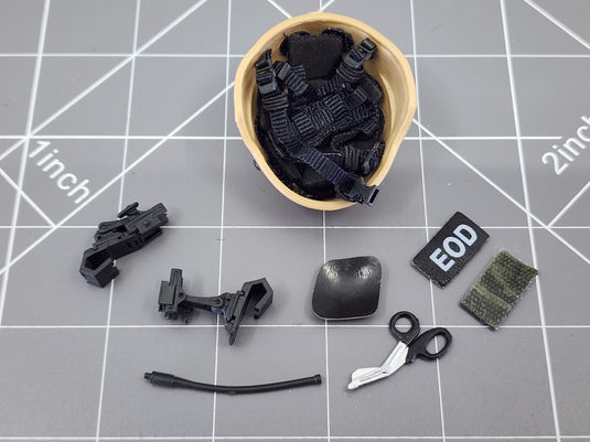BAM 1/6 TC 2000 Helmet W/ Acces (Ace)