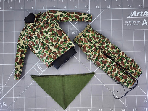 BAM 1/6 Vietnam Duck Hunter Woodland Calmo Uniform (Gear Box)