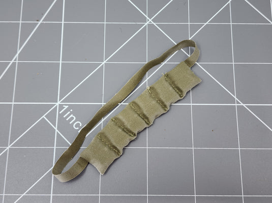 BAM 1/6 Vietnam OD Green Ammo Bandolier Weighted (DID)