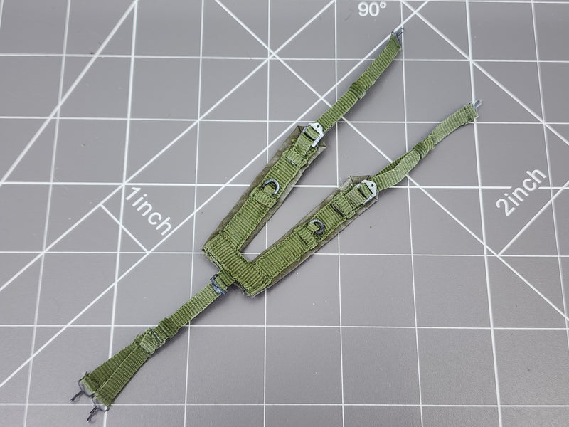 Load image into Gallery viewer, BAM 1/6 Vietnam OD Green Y Type Harness (Dragon)

