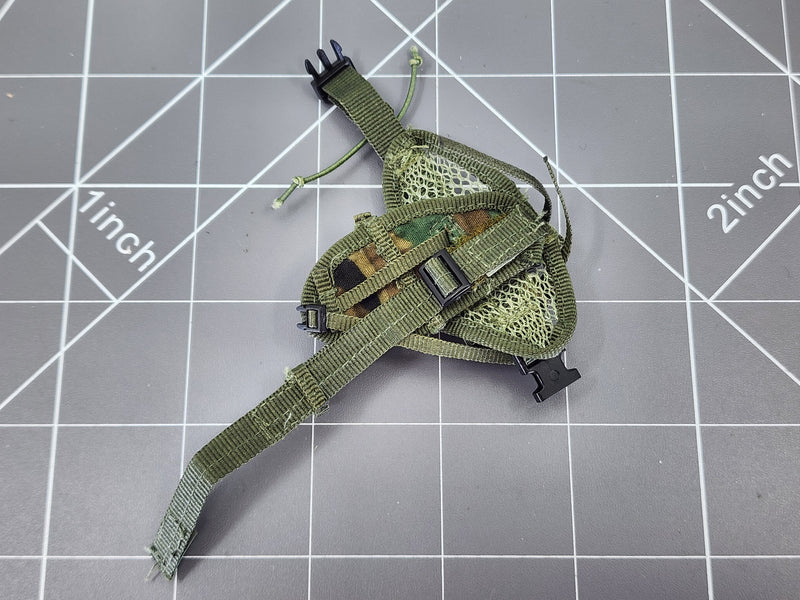 Load image into Gallery viewer, BAM 1/6 Woodlands Camo Drop Leg Holster (Dragon)
