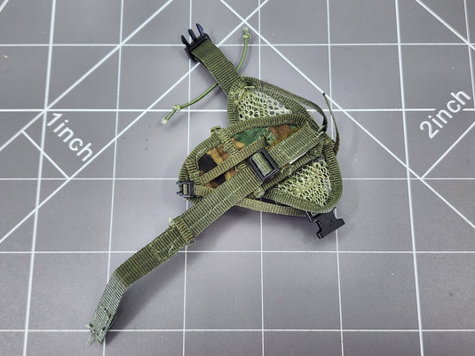 BAM 1/6 Woodlands Camo Drop Leg Holster (Dragon)