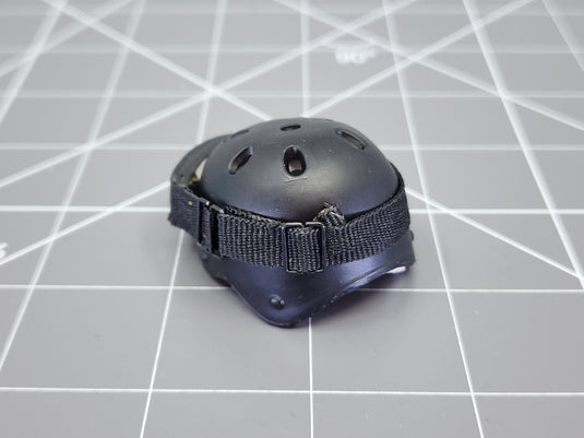 BAM 1/6 Black BHD Helmet W/ White Liner & Goggles (Toy Soldier)