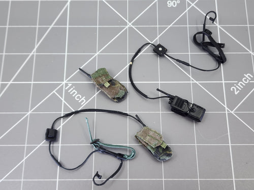 BAM 1/6 Multiple Radios & Headsets (Lot) (Dragon)