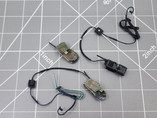 BAM 1/6 Multiple Radios & Headsets (Lot) (Dragon)