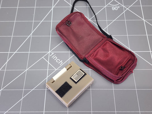 BAM 1/6 Maroon Laptop Satchel (Female)