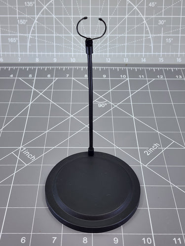 BAM 1/12 Black Round Figure Stand Flexible