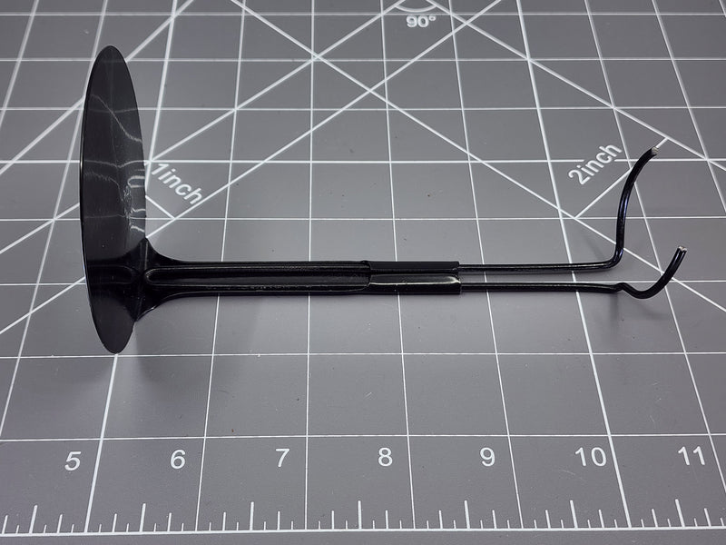 Load image into Gallery viewer, BAM 1/6 Black Round Figure Stand Metal (Shortened Waist supports)
