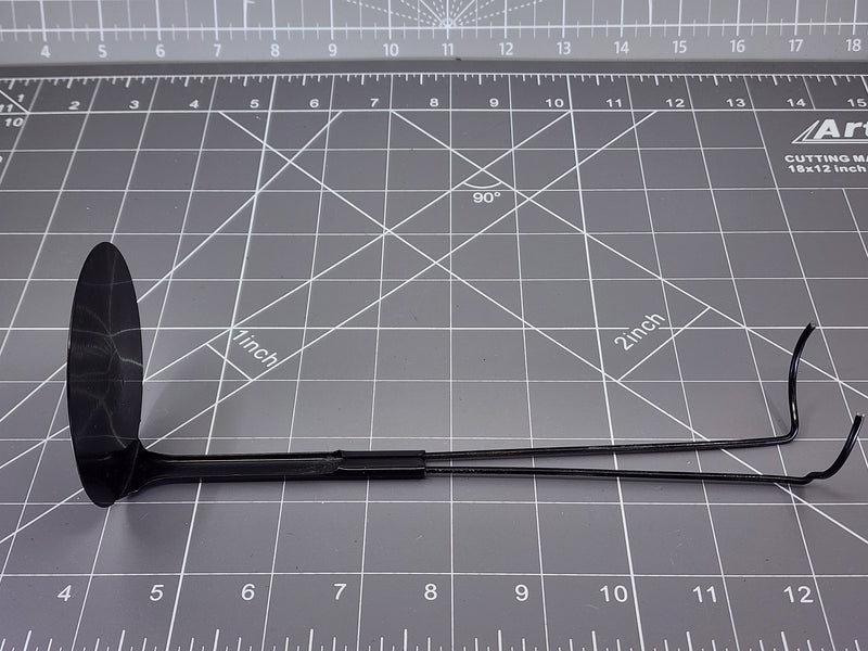 Load image into Gallery viewer, BAM 1/6 Black Round Figure Stand Metal (Shortened Waist supports)
