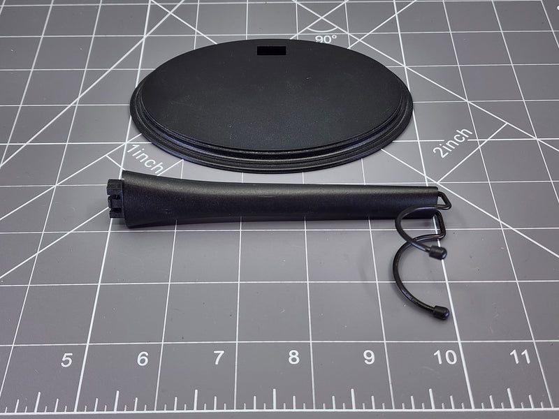 Load image into Gallery viewer, BAM 1/6 Black Oval Figure Stand
