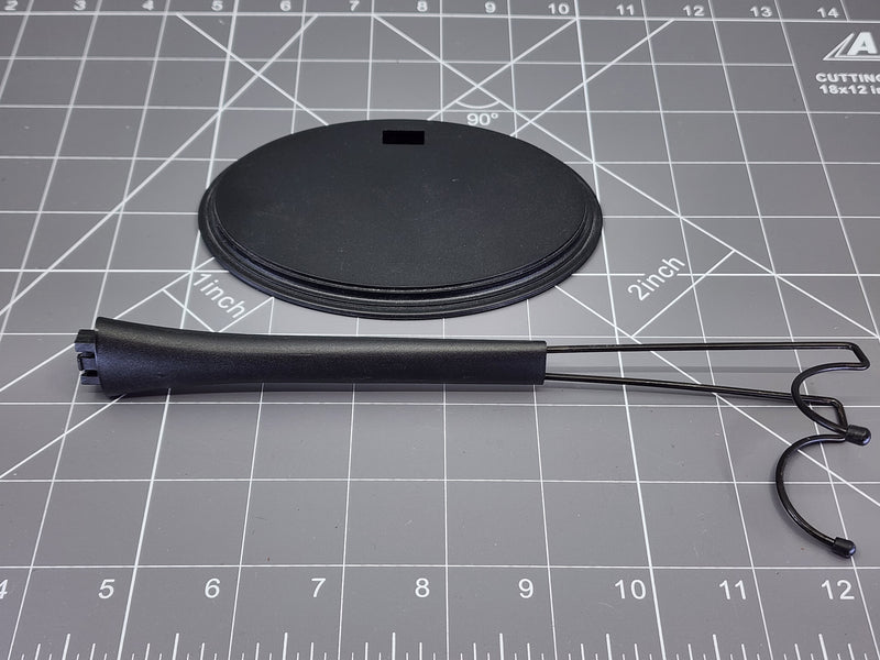 Load image into Gallery viewer, BAM 1/6 Black Oval Figure Stand
