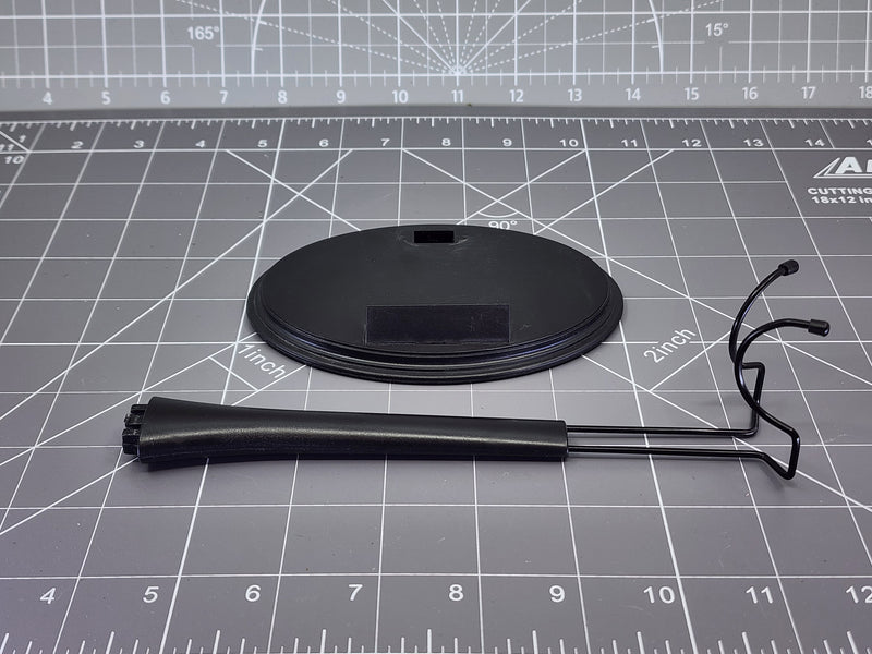 Load image into Gallery viewer, BAM 1/6 Black Oval Figure Stand 3
