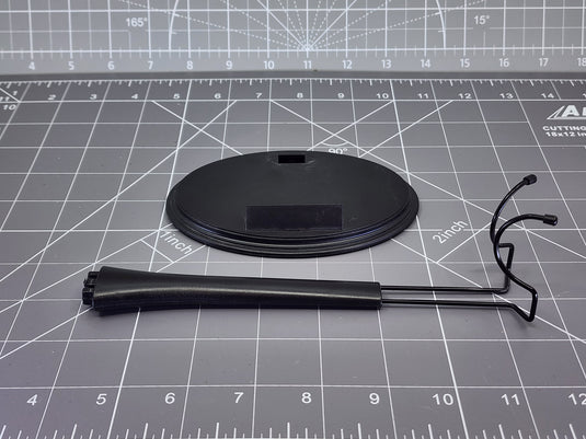 BAM 1/6 Black Oval Figure Stand 3