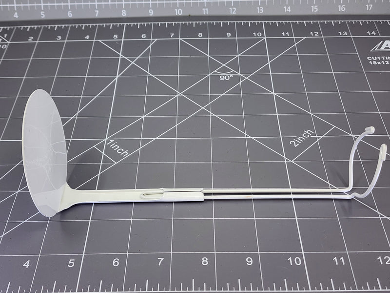 Load image into Gallery viewer, BAM 1/6 White Round Figure Stand Metal 2
