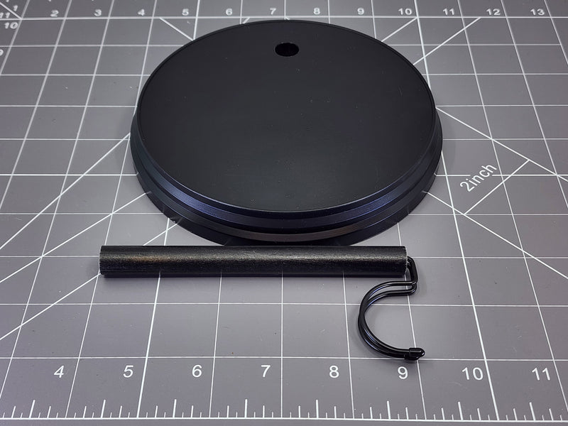 Load image into Gallery viewer, BAM 1/6 Black Round Figure Stand
