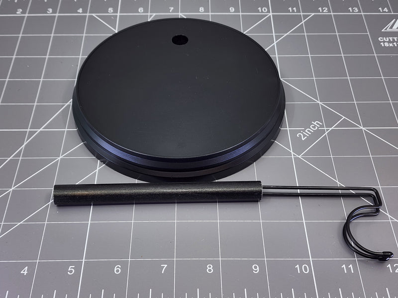 Load image into Gallery viewer, BAM 1/6 Black Round Figure Stand
