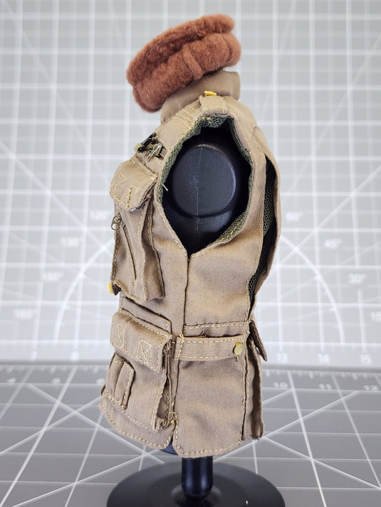 BAM 1/6 PMC DEVGRU OD Green Concealment Vest W/ Pakol Cap Ver. 5 (Hot Toys)
