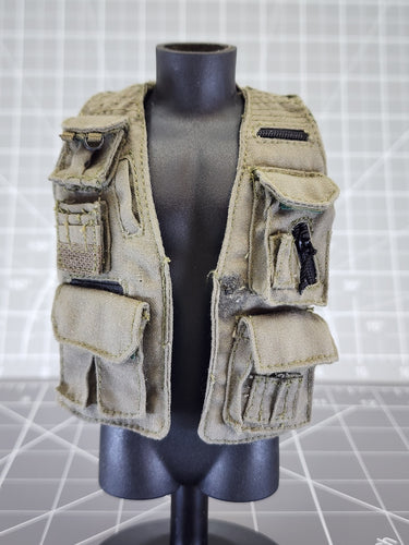 BAM 1/6 PMC DEVGRU OD Green Concealment Vest Ver. 6 (Toy Soldier)