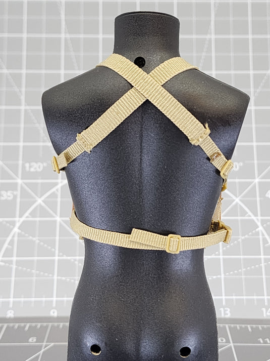 BAM 1/6 Coyote Tan Chest Rig Ammo Carrier (Playhouse)