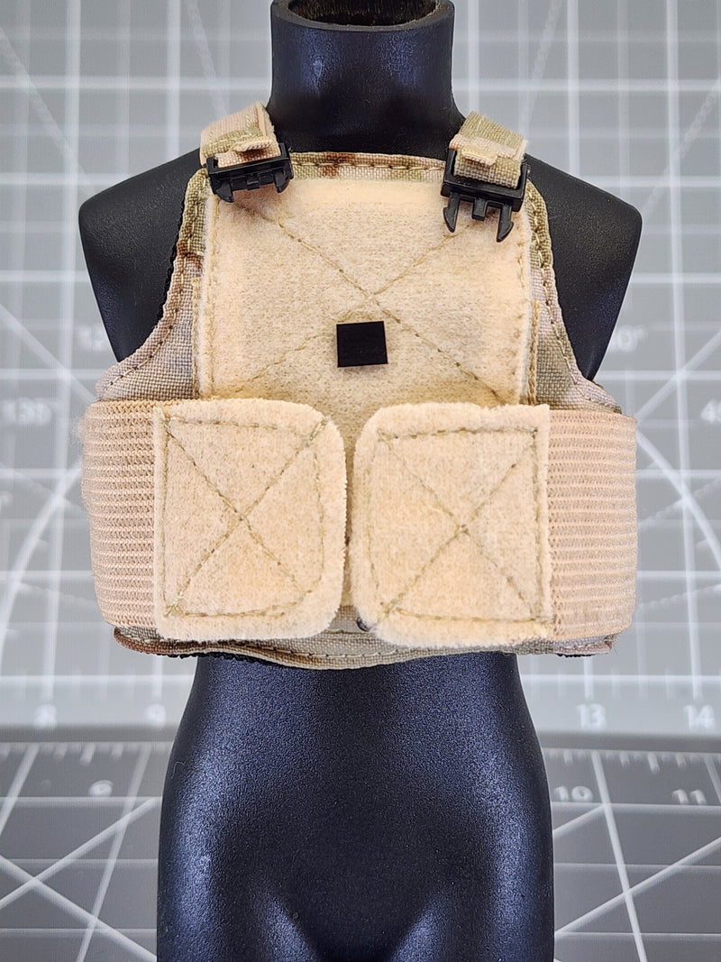 Load image into Gallery viewer, BAM 1/6 3C Desrt Camo Plate Carrier (Toy Soldier)
