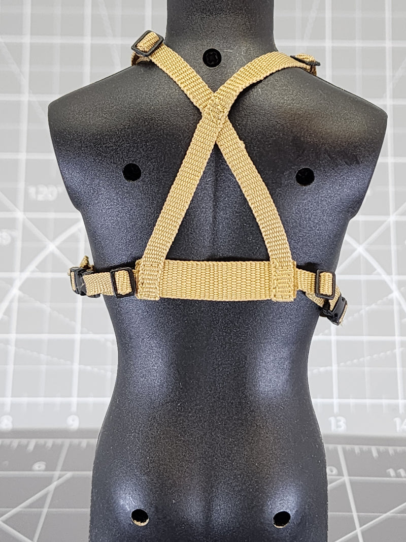 Load image into Gallery viewer, BAM 1/6 Coyote Tan Chest Rig W/ Ammo Pouches (Playhouse)
