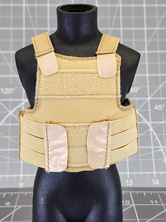 BAM 1/6 Tan Plate Carrier Armor (Hot Toys)