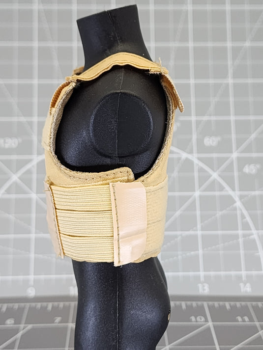 BAM 1/6 Tan Plate Carrier Armor (Hot Toys)