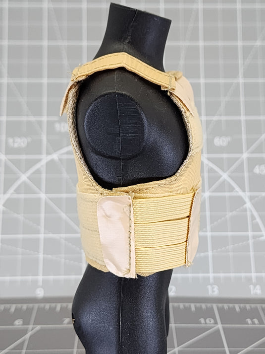BAM 1/6 Tan Plate Carrier Armor (Hot Toys)