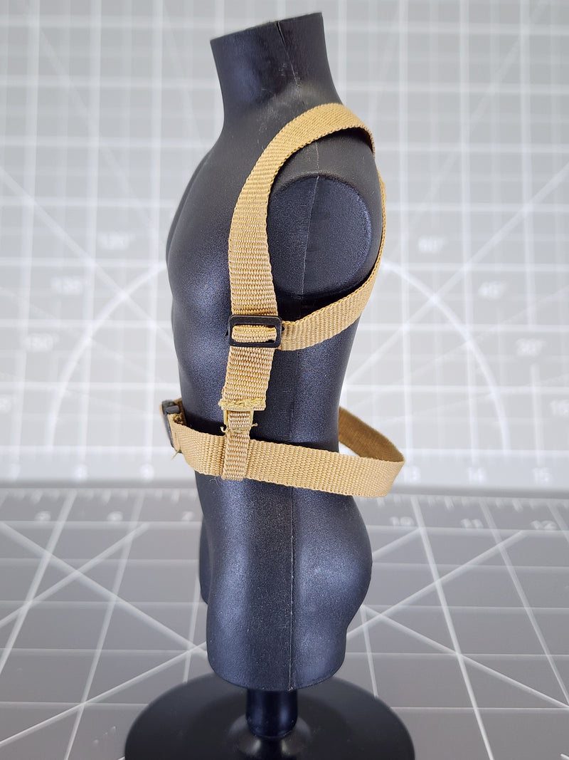 Load image into Gallery viewer, BAM 1/6 Coyote Tan Combat Suspenders
