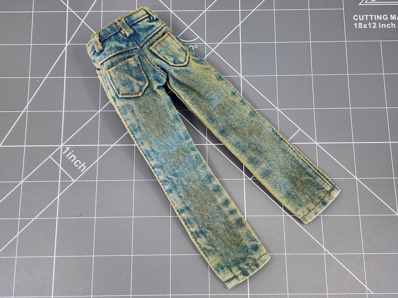 Load image into Gallery viewer, BAM 1/6 Vietnam Weathered Denim Jeans (Hot Toys)
